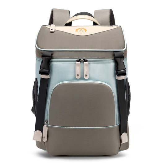 Chic and Functional: Fashion Mommy Backpack with Multifunctional Design - Flapzi