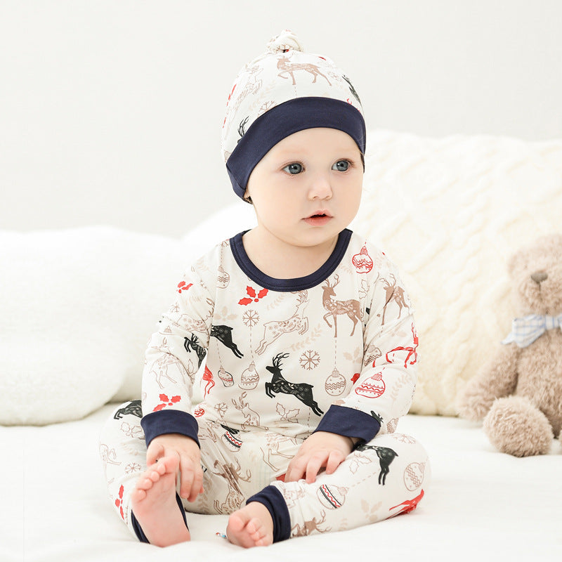 Children's Bamboo Fiber Baby Pajamas - Flapzi